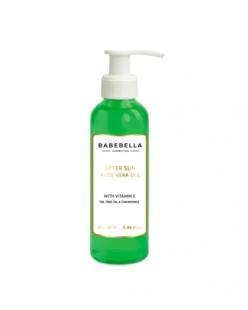 Babebella After Sun Aloe Vera Gel Bottle – Soothing Skin Care