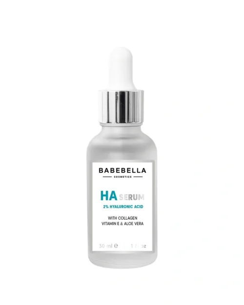 Babebella Hyaluronic Acid Serum Bottle – 2% Formula for Hydrated Skin
