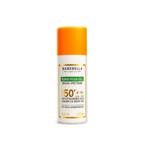 Babebella Sunscreen SPF50 Bottle – Broad Spectrum UV Protection