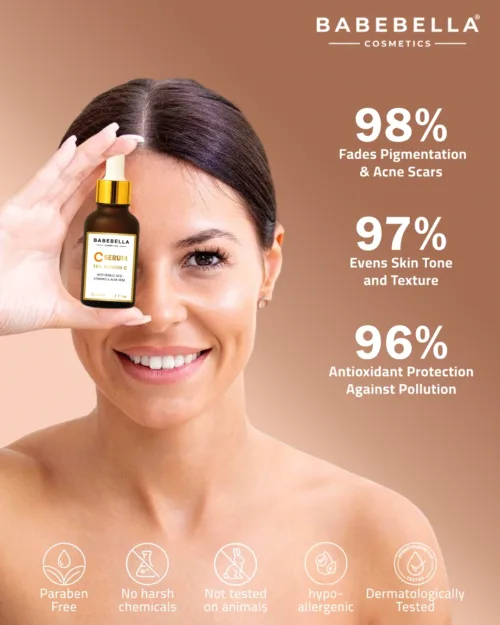 Babebella Vitamin C Serum – Clinically Proven Brightening Results