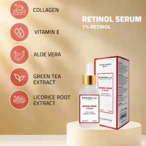 Babebella Retinol Serum 1% – Collagen & Vitamin E Firming Benefits