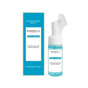 Babebella Mixed and Oily Skin Cleansing Foam – Product with Box for Oily skin