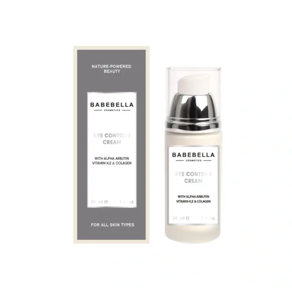 Babebella Eye Contour Cream – Product with Box Packaging