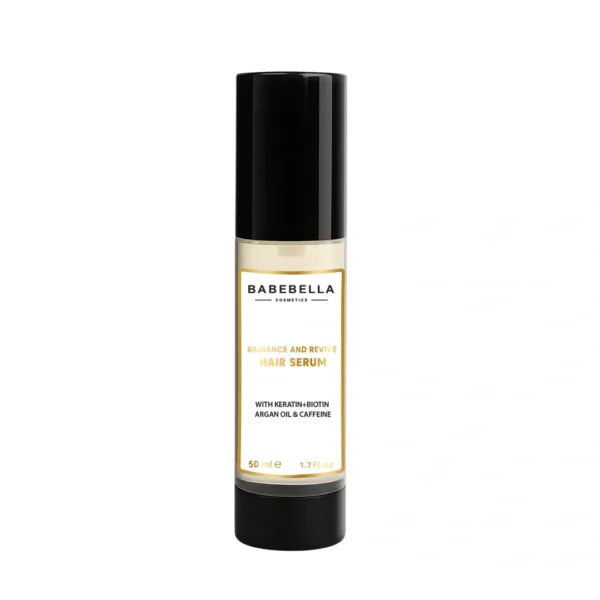 Babebella Hair Serum Bottle – Anti-Frizz & Shine Booster