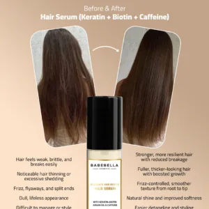 Babebella Hair Serum – Before and After Results for Frizzy Hair