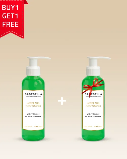 Babebella After Sun Aloe Vera Gel For Ultimate Skin Relief 200ml – Buy 1 Get 1 FREE