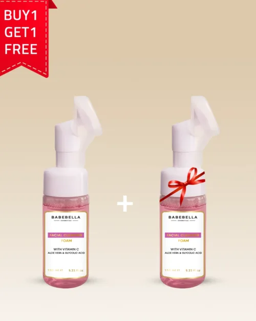 Babebella Facial Cleanser Foam for Normal to Dry Skin 150ml – Buy 1 Get 1 FREE