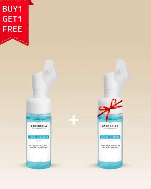 Babebella Facial Cleanser Foam for Mixed & Oily Skin 150ml – Buy 1 Get 1 FREE