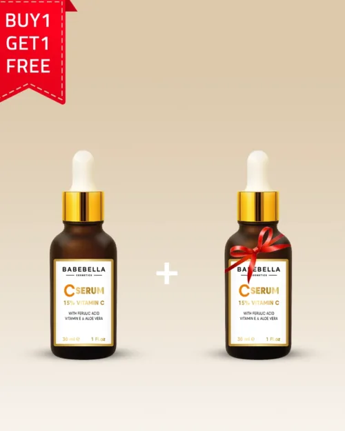 Babebella Vitamin C 15% Brightening Serum 30ml – Buy 1 Get 1 FREE