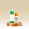 Aloe vera and sunblock