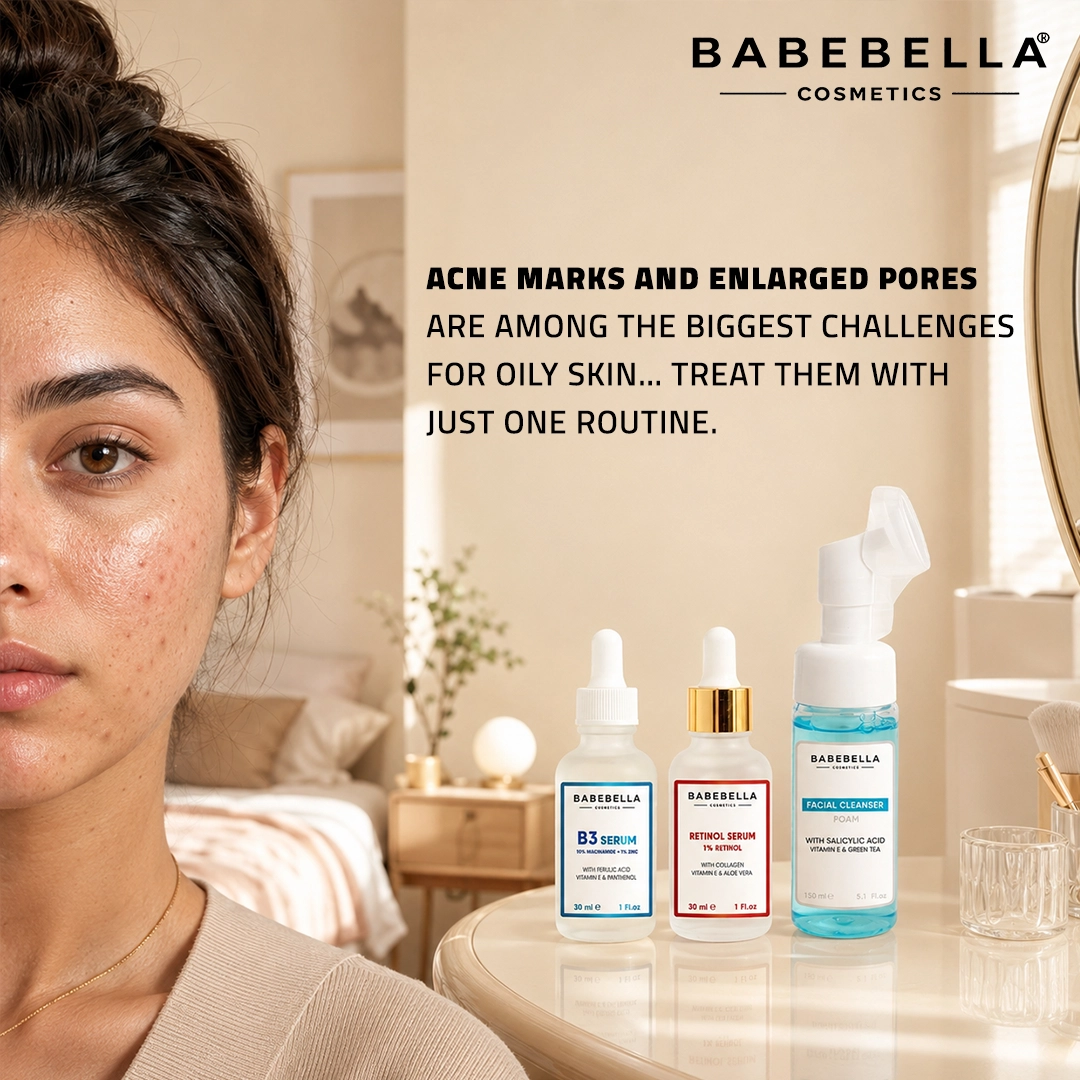 Routine for oily skin